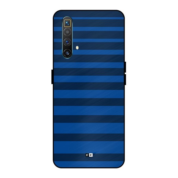 Chelsea Stripes Metal Back Case for Realme X3 SuperZoom