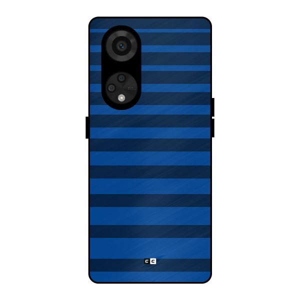 Chelsea Stripes Metal Back Case for Reno8 T 5G