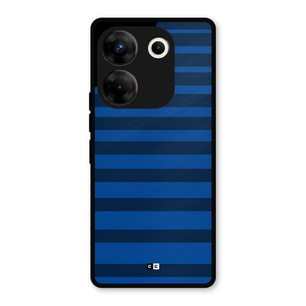 Chelsea Stripes Metal Back Case for Tecno Camon 20