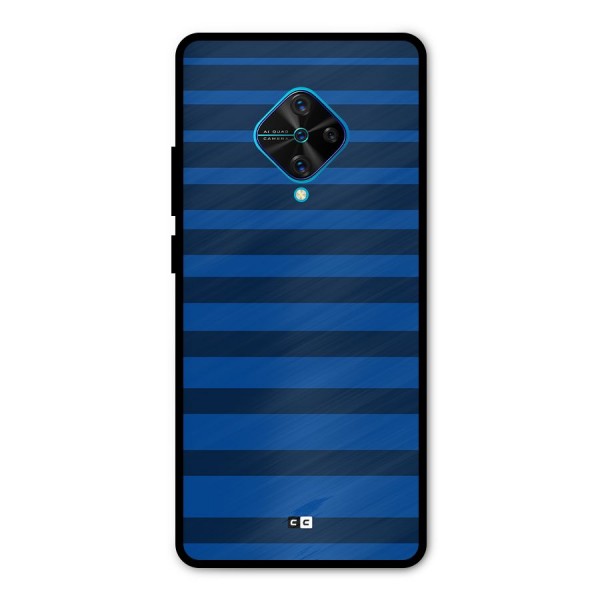 Chelsea Stripes Metal Back Case for Vivo S1 Pro