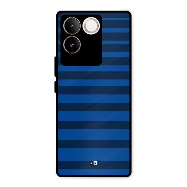 Chelsea Stripes Metal Back Case for Vivo T2 Pro