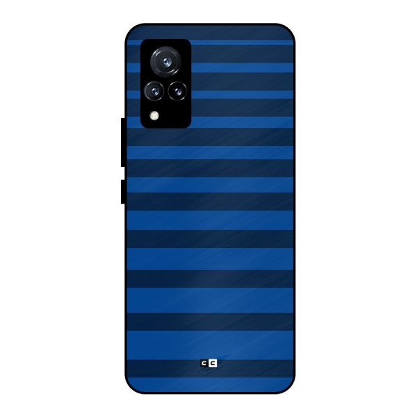 Chelsea Stripes Metal Back Case for Vivo V21 5G