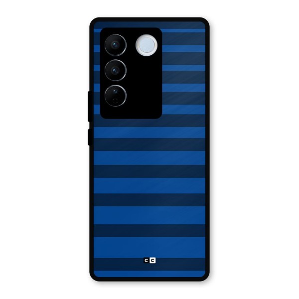 Chelsea Stripes Metal Back Case for Vivo V27 Pro