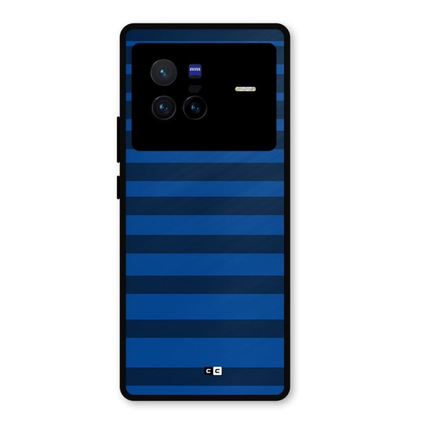 Chelsea Stripes Metal Back Case for Vivo X80