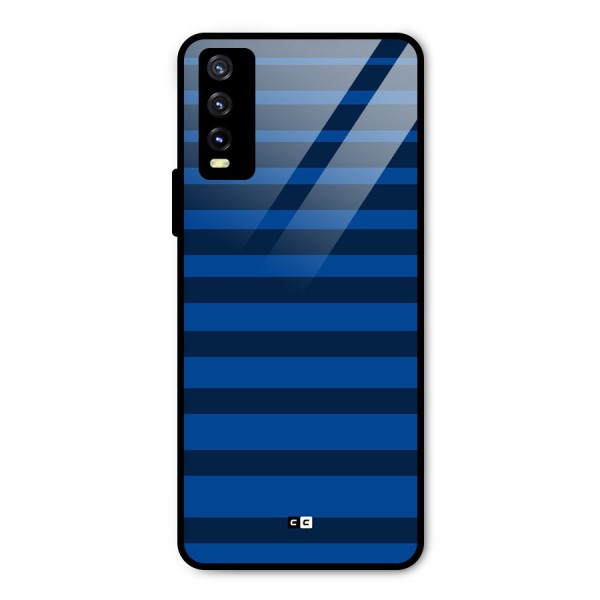 Chelsea Stripes Metal Back Case for Vivo Y20 2021