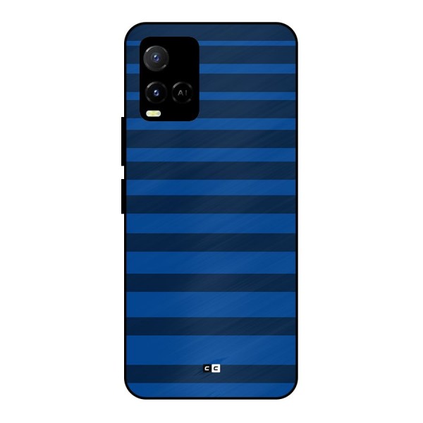 Chelsea Stripes Metal Back Case for Vivo Y21