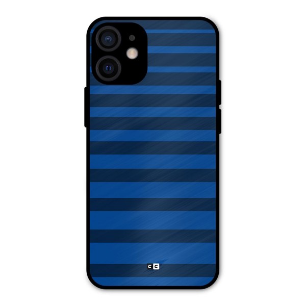 Chelsea Stripes Metal Back Case for iPhone 12 Mini