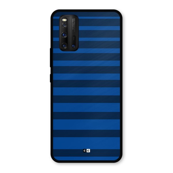 Chelsea Stripes Metal Back Case for iQOO 3