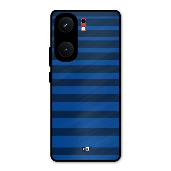 Chelsea Stripes Metal Back Case for iQOO Neo 9 Pro