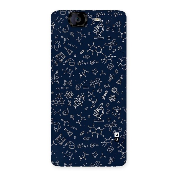 Chemistry Doodle Art Back Case for Canvas Knight A350