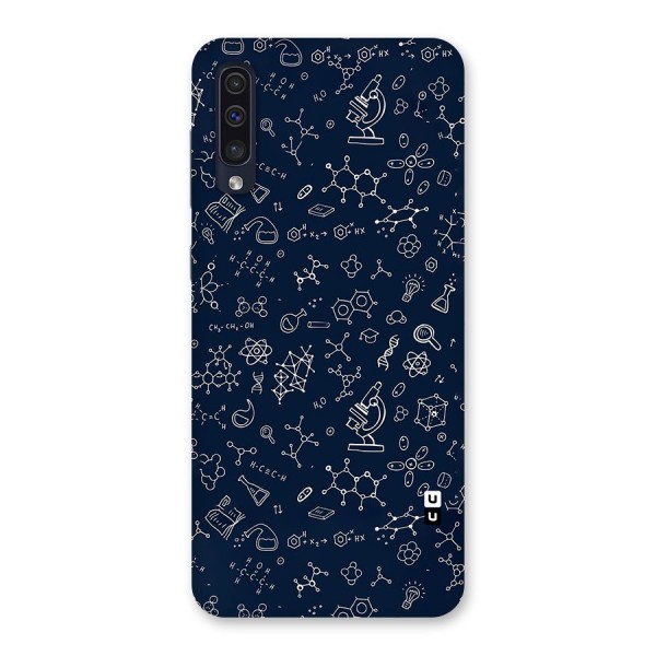 Chemistry Doodle Art Back Case for Galaxy A50