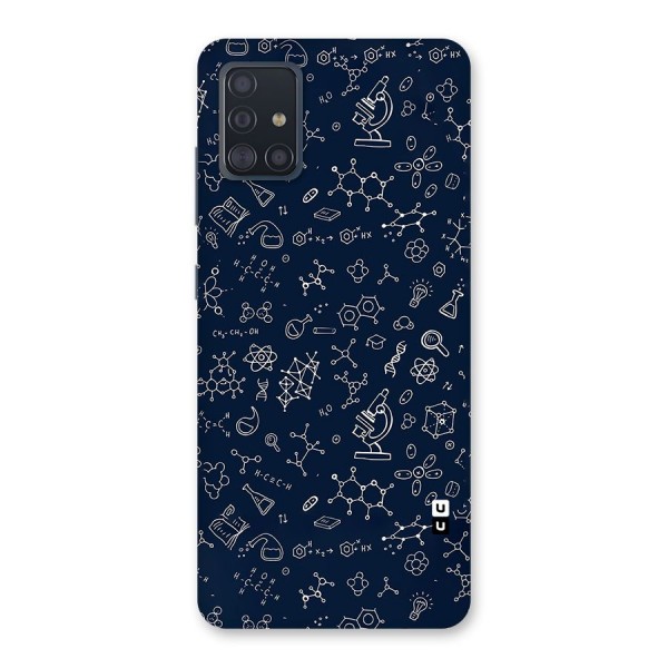 Chemistry Doodle Art Back Case for Galaxy A51