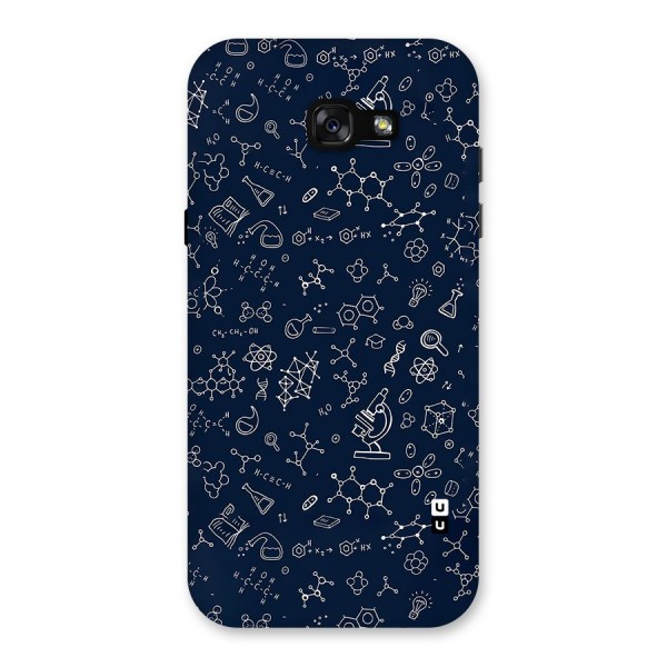 Chemistry Doodle Art Back Case for Galaxy A7 (2017)