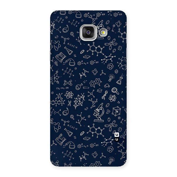 Chemistry Doodle Art Back Case for Galaxy A7 2016