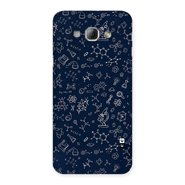 Chemistry Doodle Art Back Case for Galaxy A8