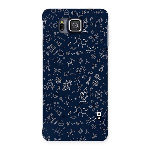 Chemistry Doodle Art Back Case for Galaxy Alpha