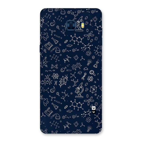 Chemistry Doodle Art Back Case for Galaxy C7 Pro