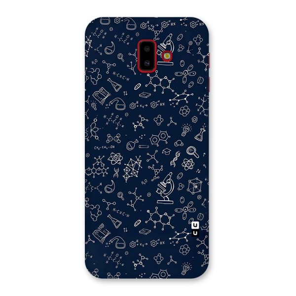 Chemistry Doodle Art Back Case for Galaxy J6 Plus