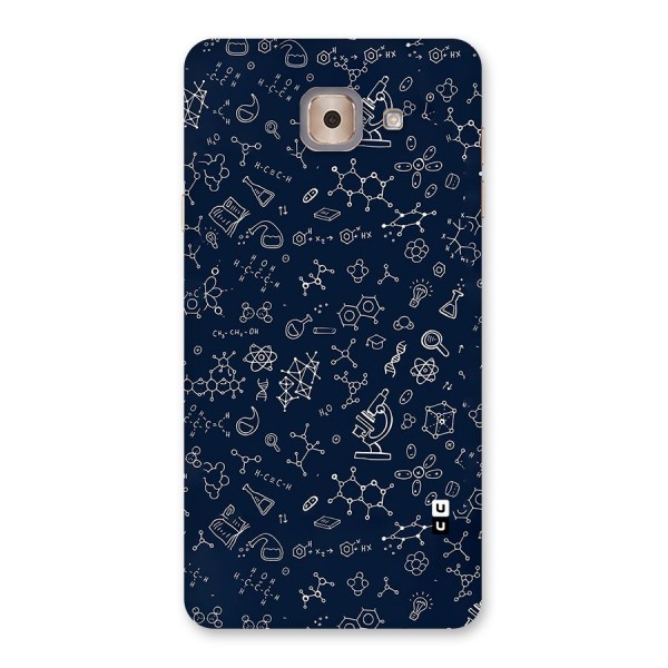 Chemistry Doodle Art Back Case for Galaxy J7 Max