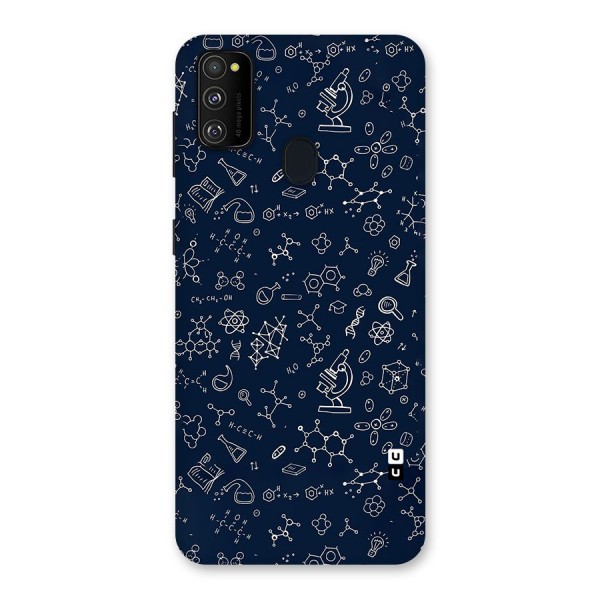 Chemistry Doodle Art Back Case for Galaxy M30s