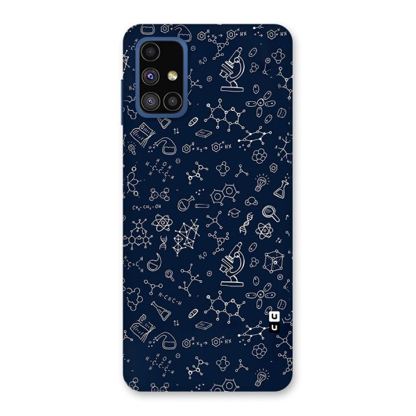 Chemistry Doodle Art Back Case for Galaxy M51