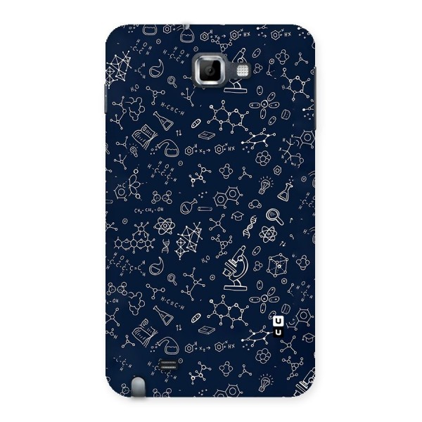 Chemistry Doodle Art Back Case for Galaxy Note