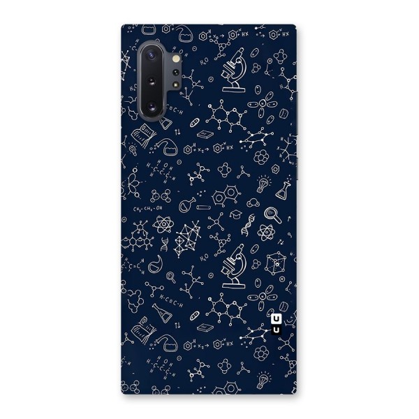 Chemistry Doodle Art Back Case for Galaxy Note 10 Plus