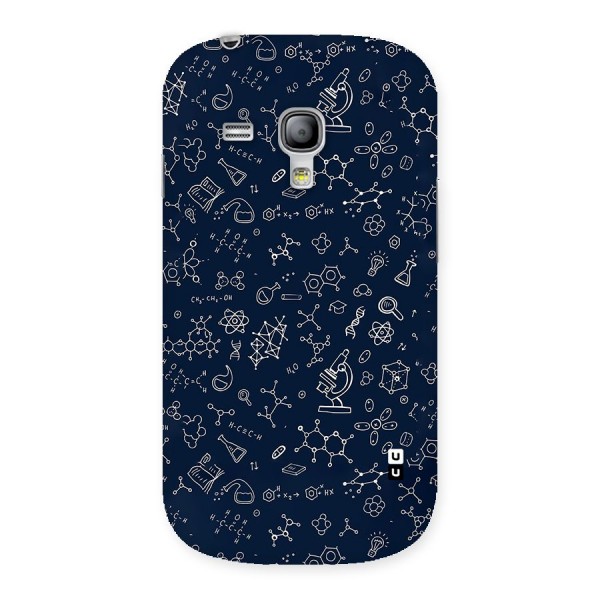 Chemistry Doodle Art Back Case for Galaxy S3 Mini