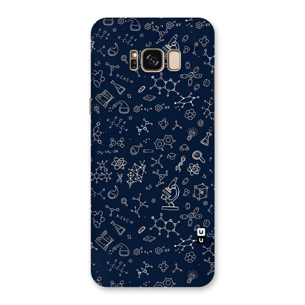 Chemistry Doodle Art Back Case for Galaxy S8 Plus