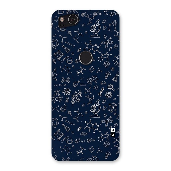 Chemistry Doodle Art Back Case for Google Pixel 2