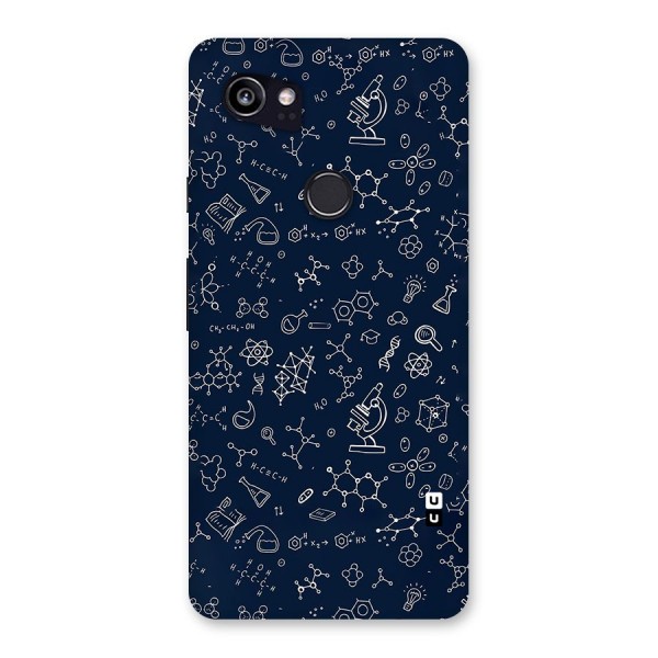 Chemistry Doodle Art Back Case for Google Pixel 2 XL