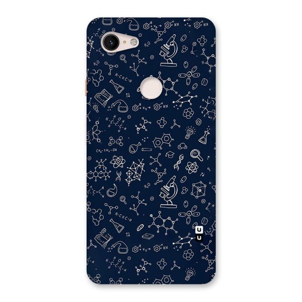 Chemistry Doodle Art Back Case for Google Pixel 3 XL