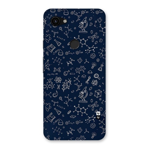 Chemistry Doodle Art Back Case for Google Pixel 3a XL