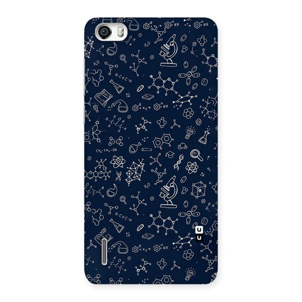 Chemistry Doodle Art Back Case for Honor 6