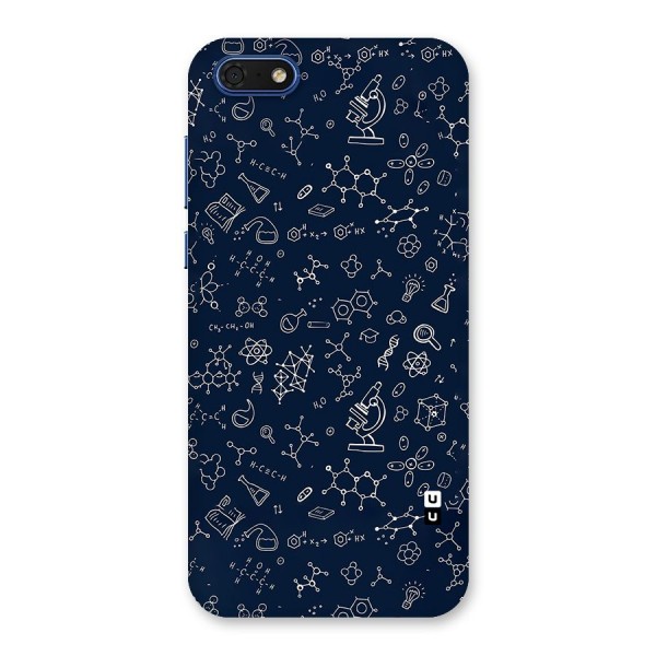 Chemistry Doodle Art Back Case for Honor 7s