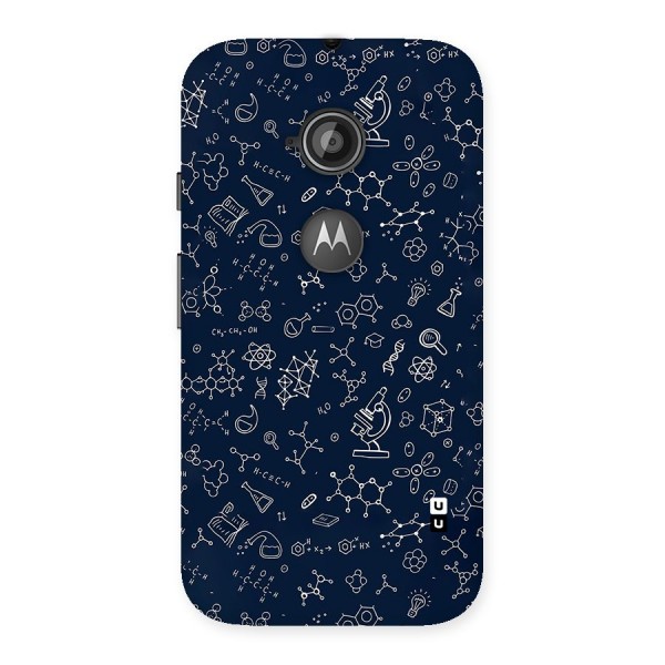 Chemistry Doodle Art Back Case for Moto E 2nd Gen