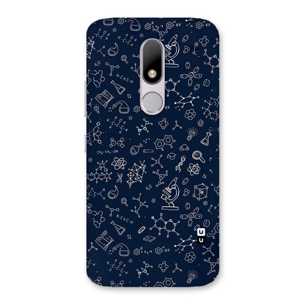 Chemistry Doodle Art Back Case for Moto M