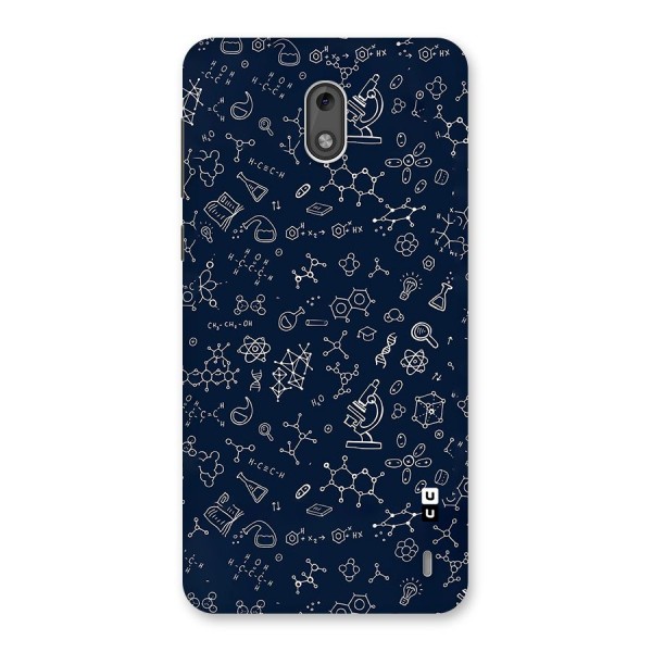 Chemistry Doodle Art Back Case for Nokia 2