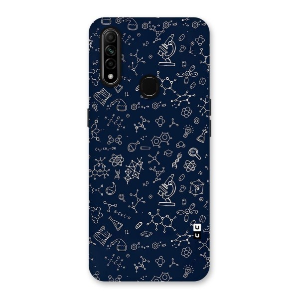 Chemistry Doodle Art Back Case for Oppo A31