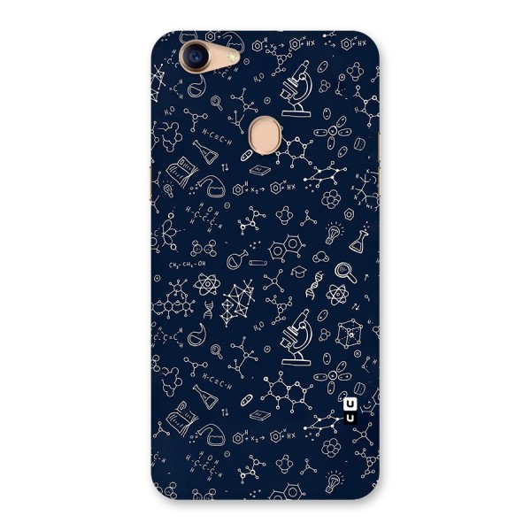 Chemistry Doodle Art Back Case for Oppo F5