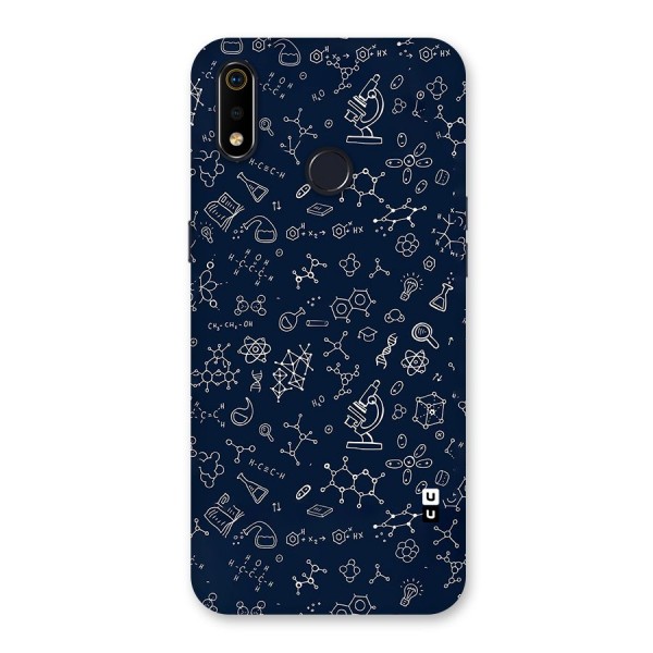 Chemistry Doodle Art Back Case for Realme 3i