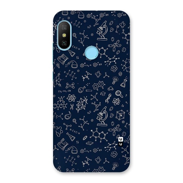 Chemistry Doodle Art Back Case for Redmi 6 Pro