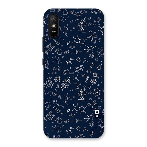 Chemistry Doodle Art Back Case for Redmi 9A