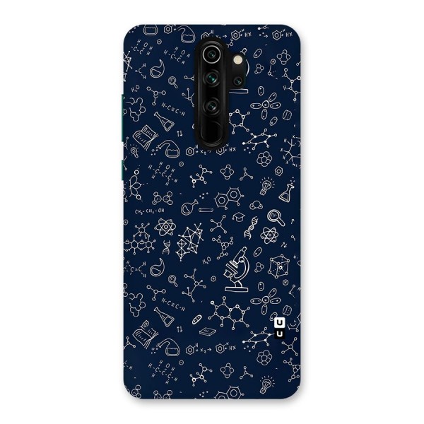 Chemistry Doodle Art Back Case for Redmi Note 8 Pro