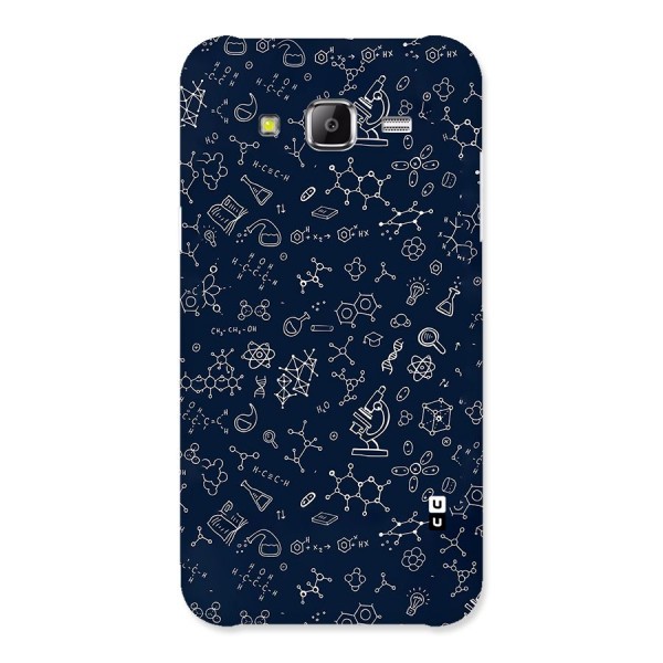 Chemistry Doodle Art Back Case for Samsung Galaxy J5