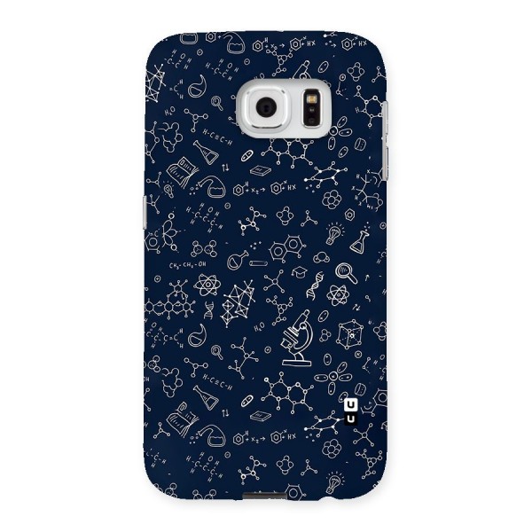 Chemistry Doodle Art Back Case for Samsung Galaxy S6