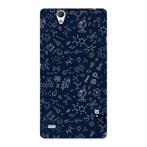 Chemistry Doodle Art Back Case for Sony Xperia C4