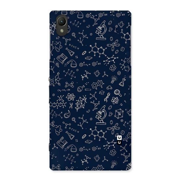 Chemistry Doodle Art Back Case for Sony Xperia Z1