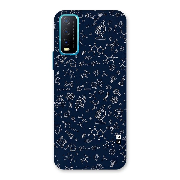 Chemistry Doodle Art Back Case for Vivo Y20