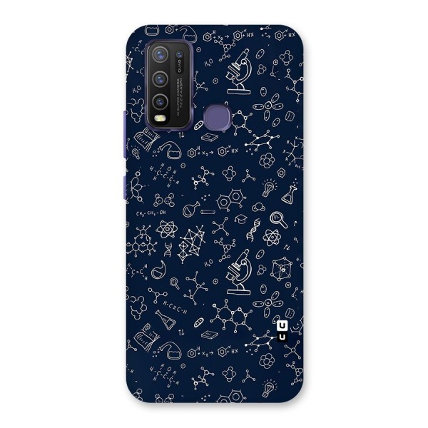 Chemistry Doodle Art Back Case for Vivo Y30